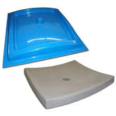 Concrete Sink Mold SDP-35 Vessel Shallow (16.375"x15.5"x1.5") PNL Liners