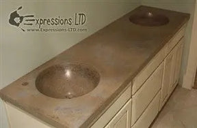 Concrete Sink Mold SDP-4 Round Bowl Design (15 3/8"x5.25") PNL Liners