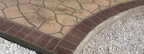 Concrete Stencil Border Header - Cobble Expressions LTD