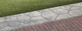 Concrete Stencil Border Header - Flagstone DCI Stencils