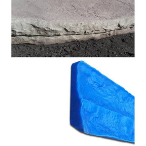 Concrete Step Form Liner- 7" Cantilever Rock Edge Overhang PNL Liners