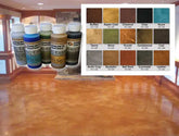 Concrete Water Based Stain - Concrete Coatings - Living Earth Concrete Coatings Inc