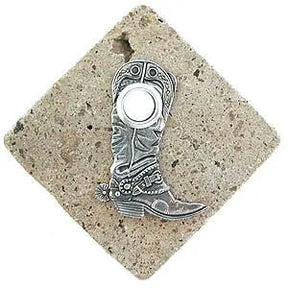 Cowboy Boot Stone Doorbell CustomDoorbell All