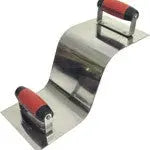 Curb & Gutter Tool-DuraSoft Handle; 4" Top, 8" Face, 2 3/4" Bottom; 3/4R Curb & Gutter Marshalltown