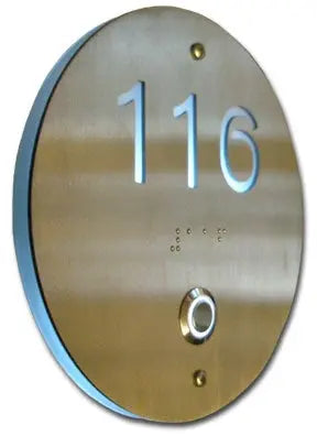 Custom Signage Backlit Room Number Panels Expressions LTD