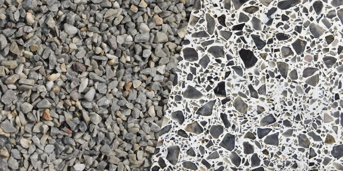 Decorative Aggregate - Gray Marble Walttools