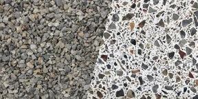 Decorative Crushed Aggregate for Concrete - Gunmetal Gray Marble Walttools