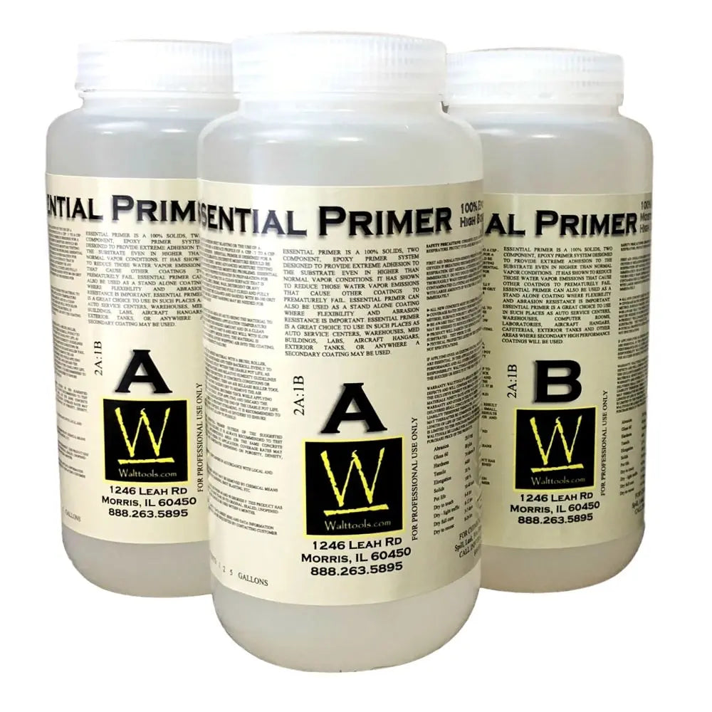 Epoxy Primer Essential Moisture Barrier 100% Solids Walttools