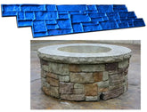 Firepit Concrete Liner Stamp - Stacked Stone Walttools-Stamps