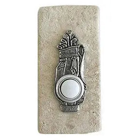 Golf Clubs Stone Doorbell CustomDoorbell All