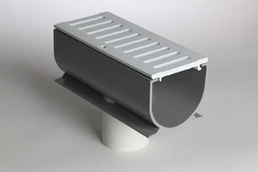 Linear Drain for Pool Decks and Driveways - The 3" Water Hog Cardinal Quaker Plastics