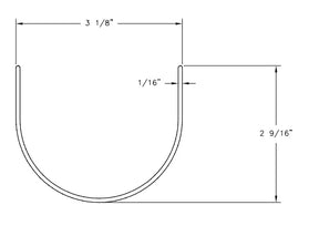 Linear Drain for Pool Decks and Driveways - The 3" Water Hog Cardinal Quaker Plastics