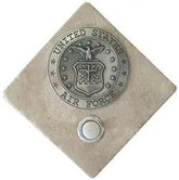 Military Stone Doorbell US Air Force CustomDoorbell Diamond