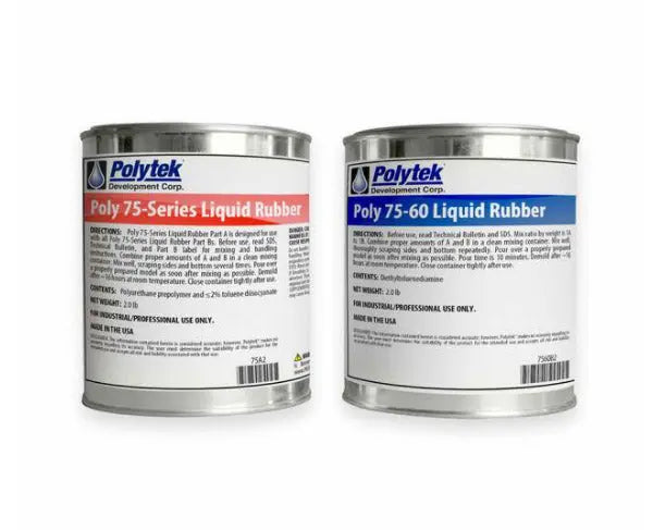 Mold Making Urethane Rubber Polytek 75-60 Polytek