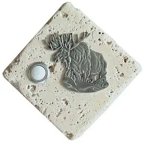 Moose Stone Doorbell CustomDoorbell Diamond