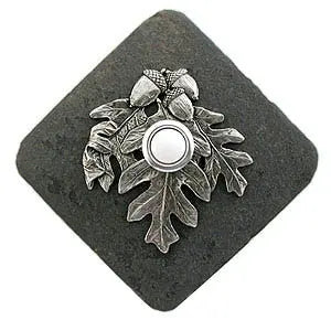 Oak Leaves Stone Doorbell CustomDoorbell Diamond