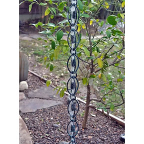 Rain Chain Aluminum Owls - Antique Patina RainChains