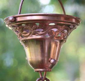 Rain Chain Copper Florence Cup RainChains