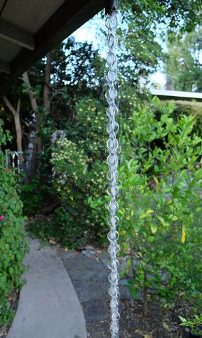 Rain Chain Double Loops - Stainless Steel RainChains