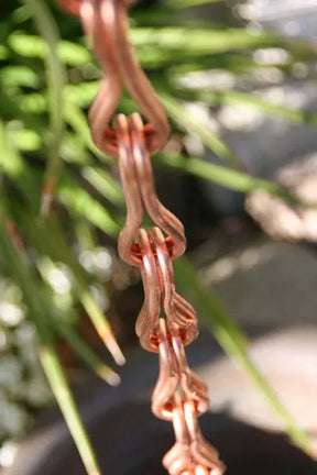 Rain Chain Infinity Link Copper Rainchain RainChains