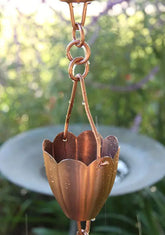 Rain Chain Kumo Copper Cups RainChains