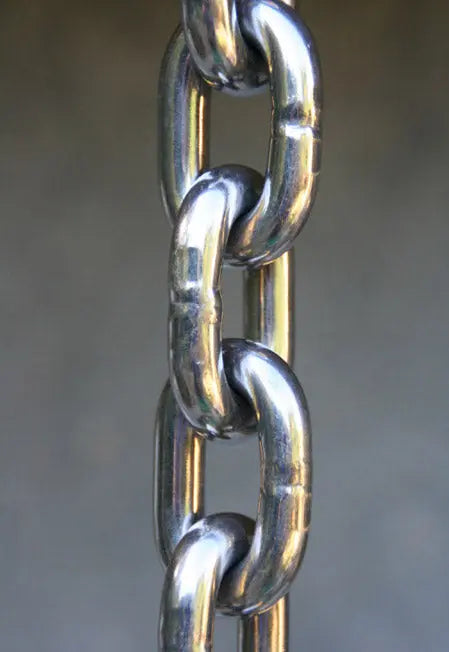 Rain Chain Stainless Steel 1/4 Inch Link RainChains