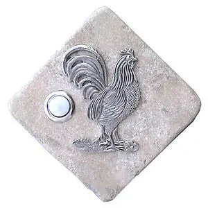 Rooster Stone Doorbell CustomDoorbell Diamond