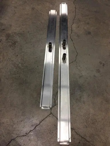 Slot Linear Drain Pan, Stainless Steel - Custom Size Expressions LTD