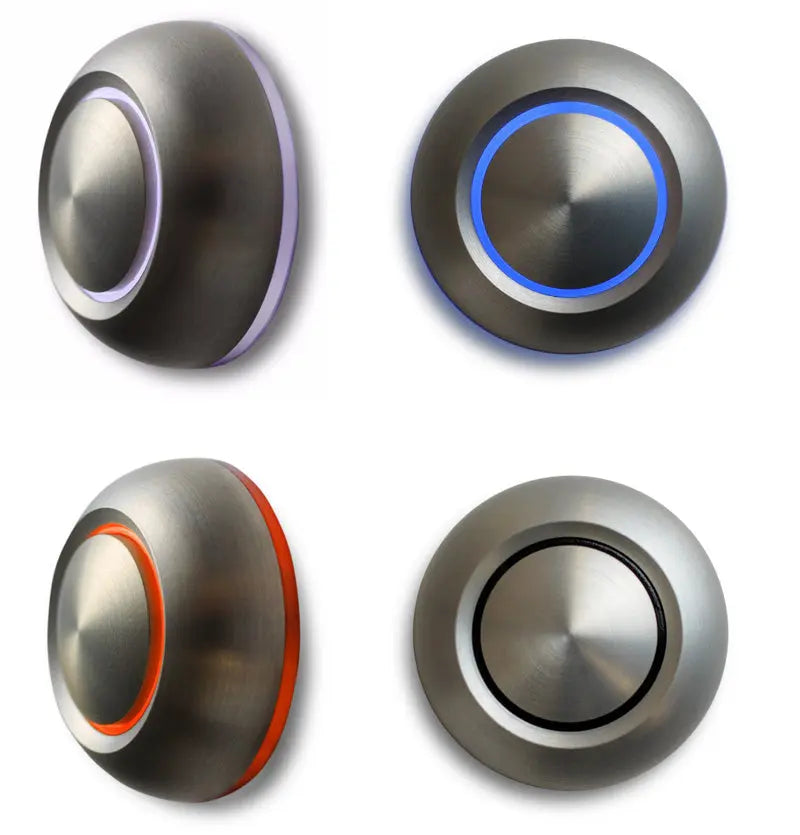 Spore Doorbells - TRUE LED Doorbell - Aluminum Finish spOre