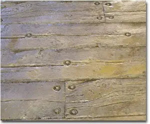 Wood Concrete Stamps - Bridge Planks PNL Liners