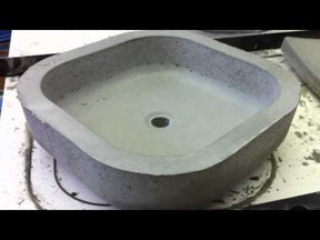 Concrete Sink Mold SDP-35 Vessel Shallow (16.375"x15.5"x1.5")