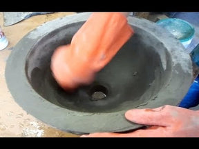 Concrete Vessel ABS Sink Mold DPM-20 Bowl (19"x6")