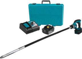 Makita Cordless Concrete Vibrator Kit- 18V LXT w/ 4 Foot Shaft Vibco